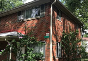 Apartment complex window installation