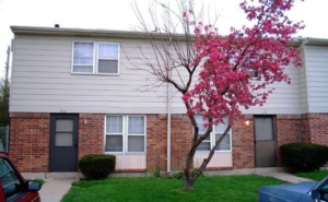 apartment complex window and siding installation